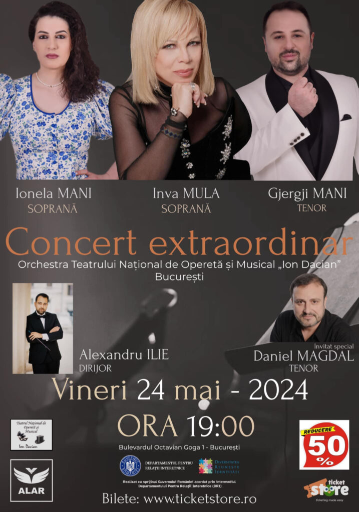Concert Alexandru Ilie and Inva Mula